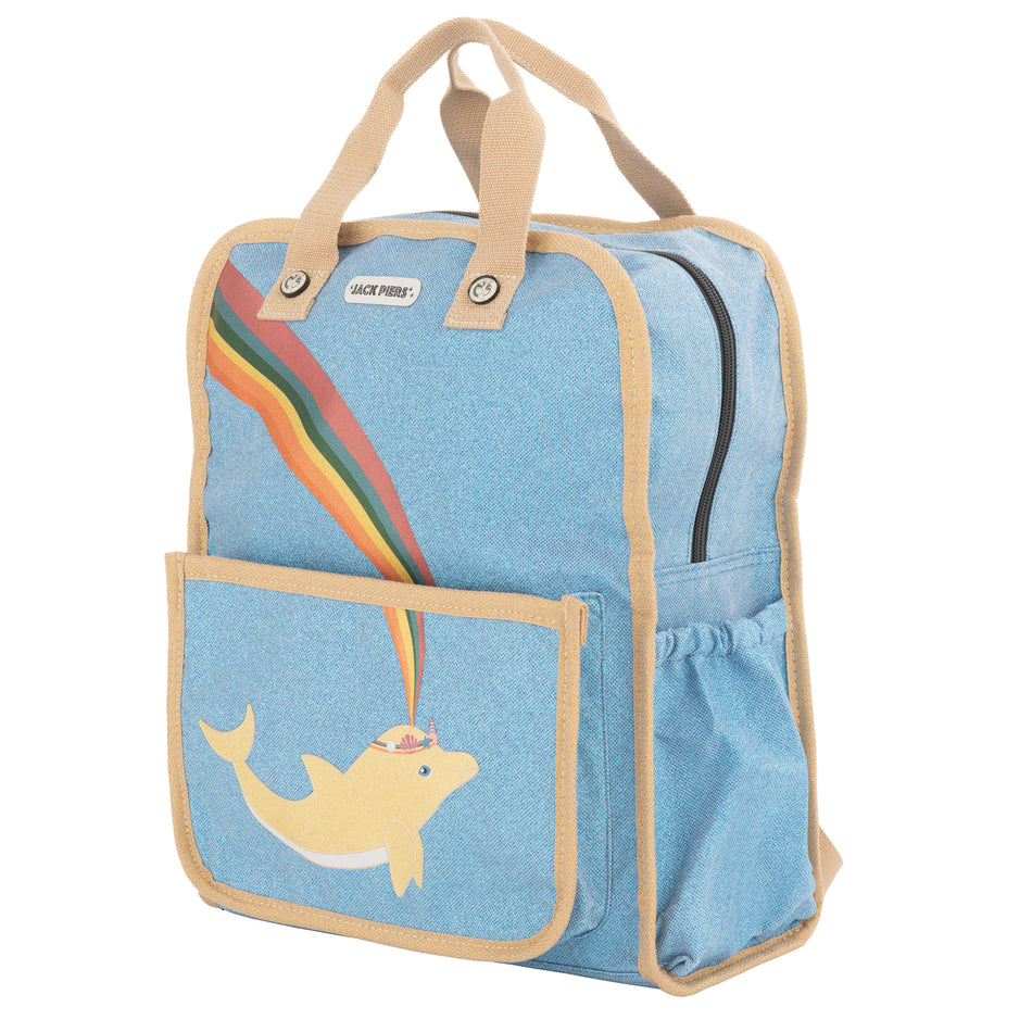 SL Backpack Amsterdam Small - Dolphin