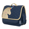 Schoolbag Paris Large - Unicorn Polkadots