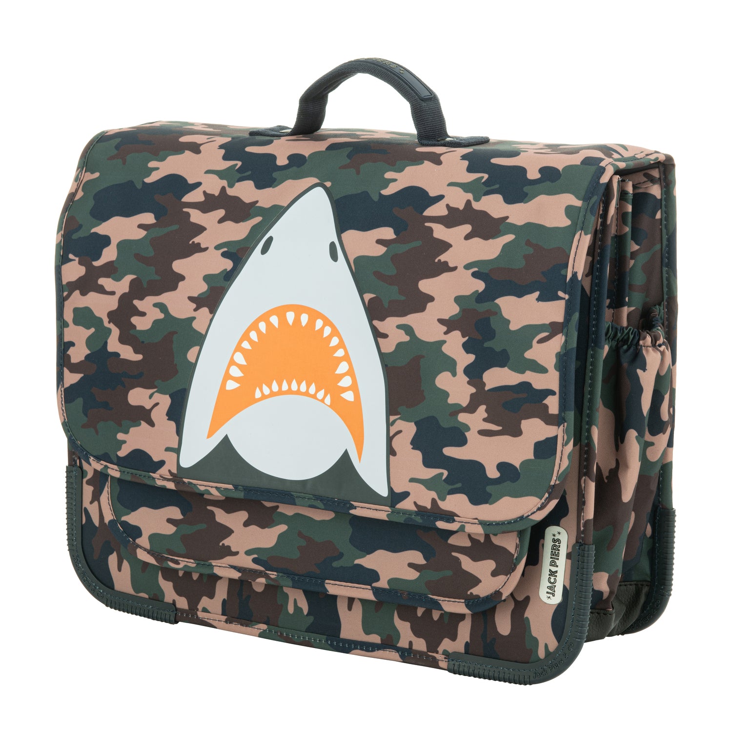 Schoolbag Paris Large - Camo Shark